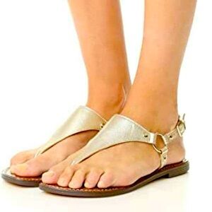 Sam Edelman Greta Light Gold Sandals